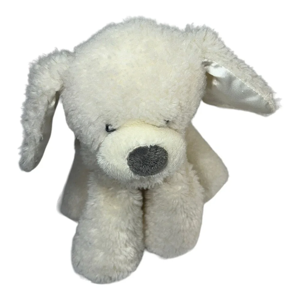 Baby‎ Gund FLUFFEY Puppy Dog White 10